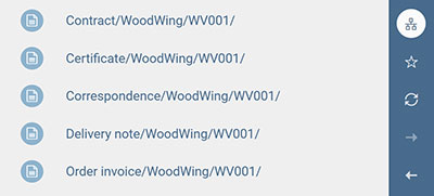 An example of an Expanded search based on a single property