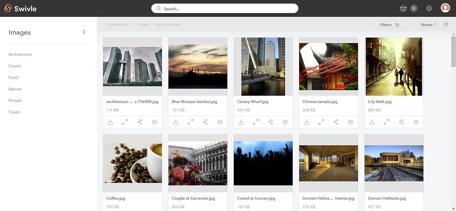 The Brand portal is a simplified version of Swivle aimed at regular users who only need the basic features