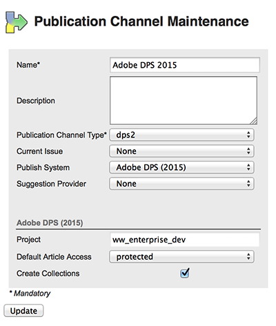 The Adobe DPS 2015 Channel