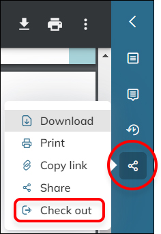 An icon appears when a document contains its original document