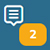 The Notes icon in the toolbar