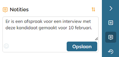 Een notitie schrijven