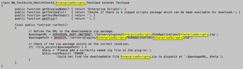 The content of the TestCase file renamed