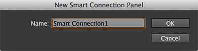 The New Smart Connection Panel dialog box