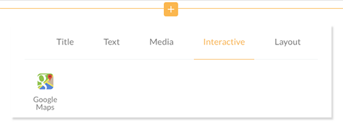 Interactive components