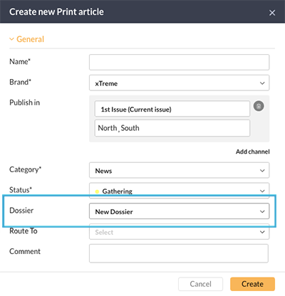 Article properties