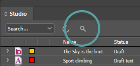 The Search button.