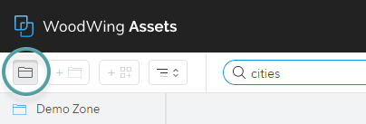 The Folder Browser icon.