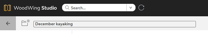 Changing the Dossier name in the Dossier