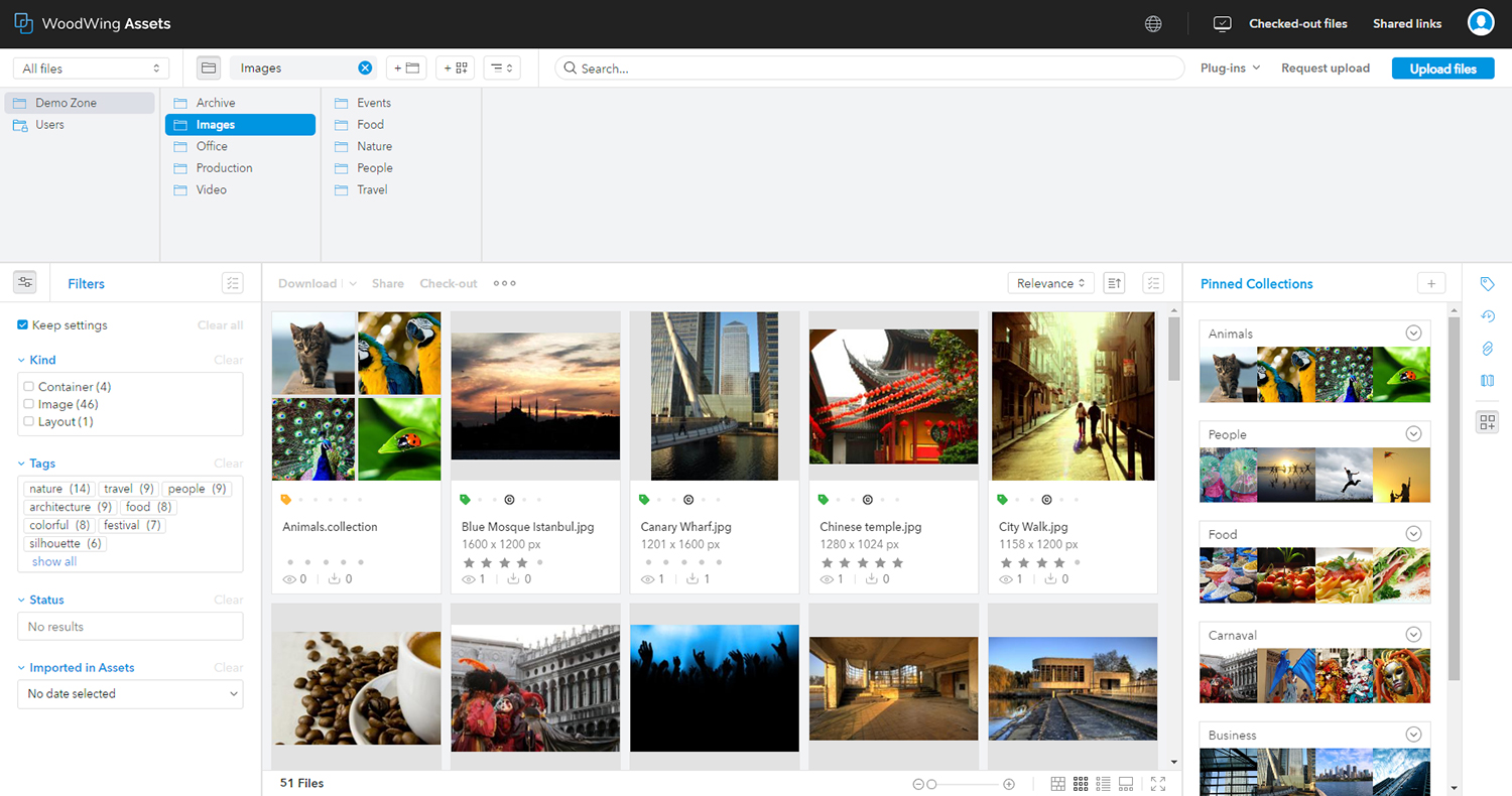 The Assets application.