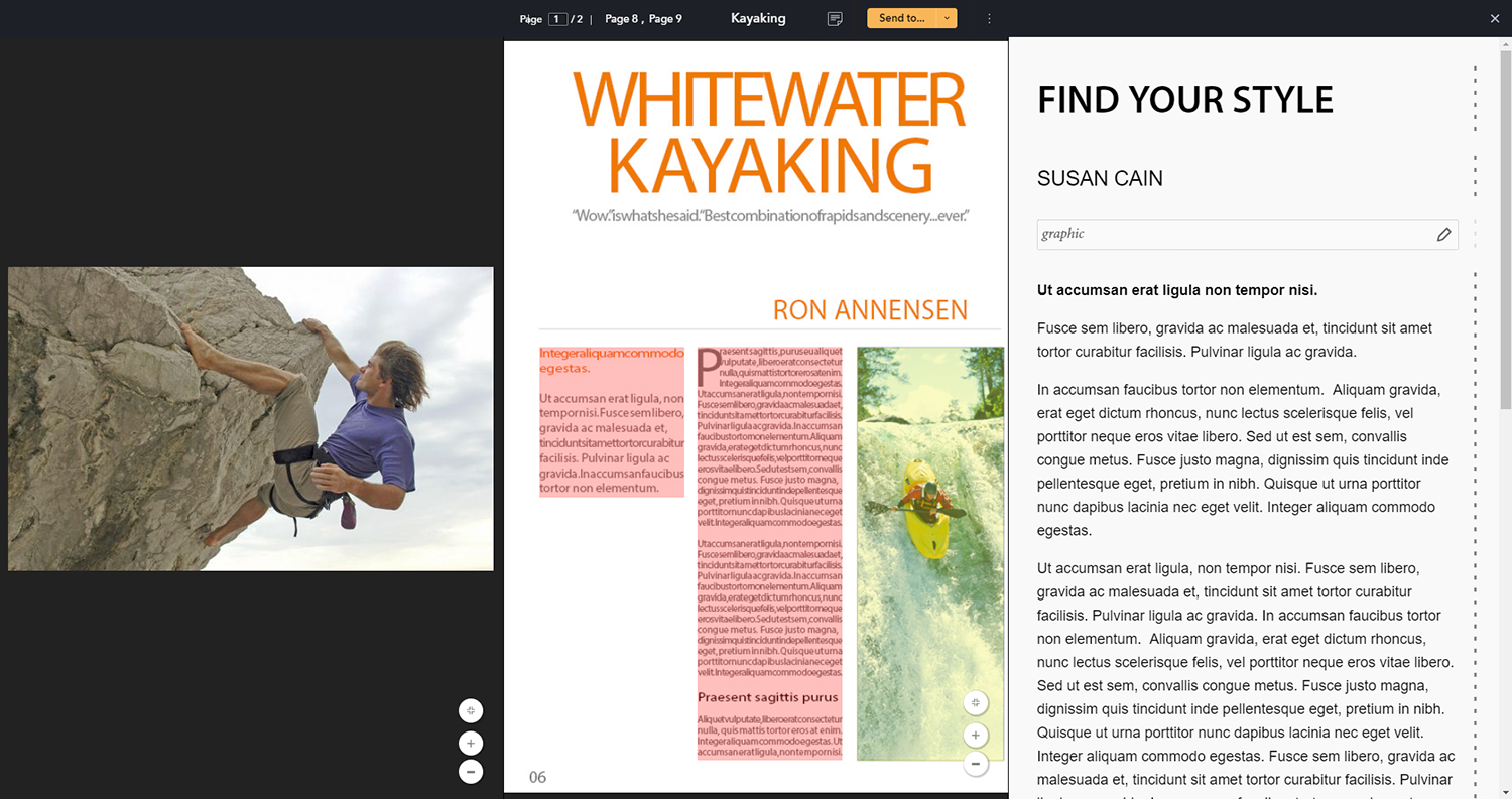 Previewing multiple files