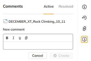Adding a new comment