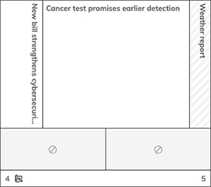 Specials are marked as a striped area