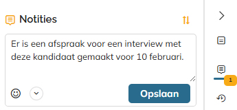 Een notitie schrijven