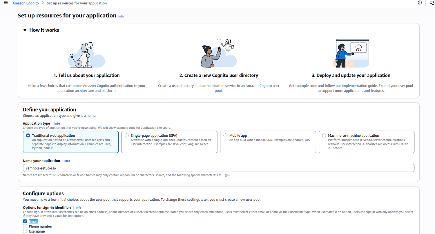 The email option in the Amazon Management Console 