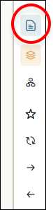 The Original file icon in the vertical toolbar