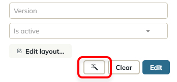 The Magic wand icon can be used to copy property values from already indexed documents