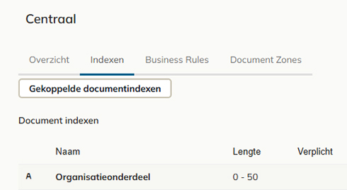 De knoppen voor het koppelen van kenmerken op een archiefpagina